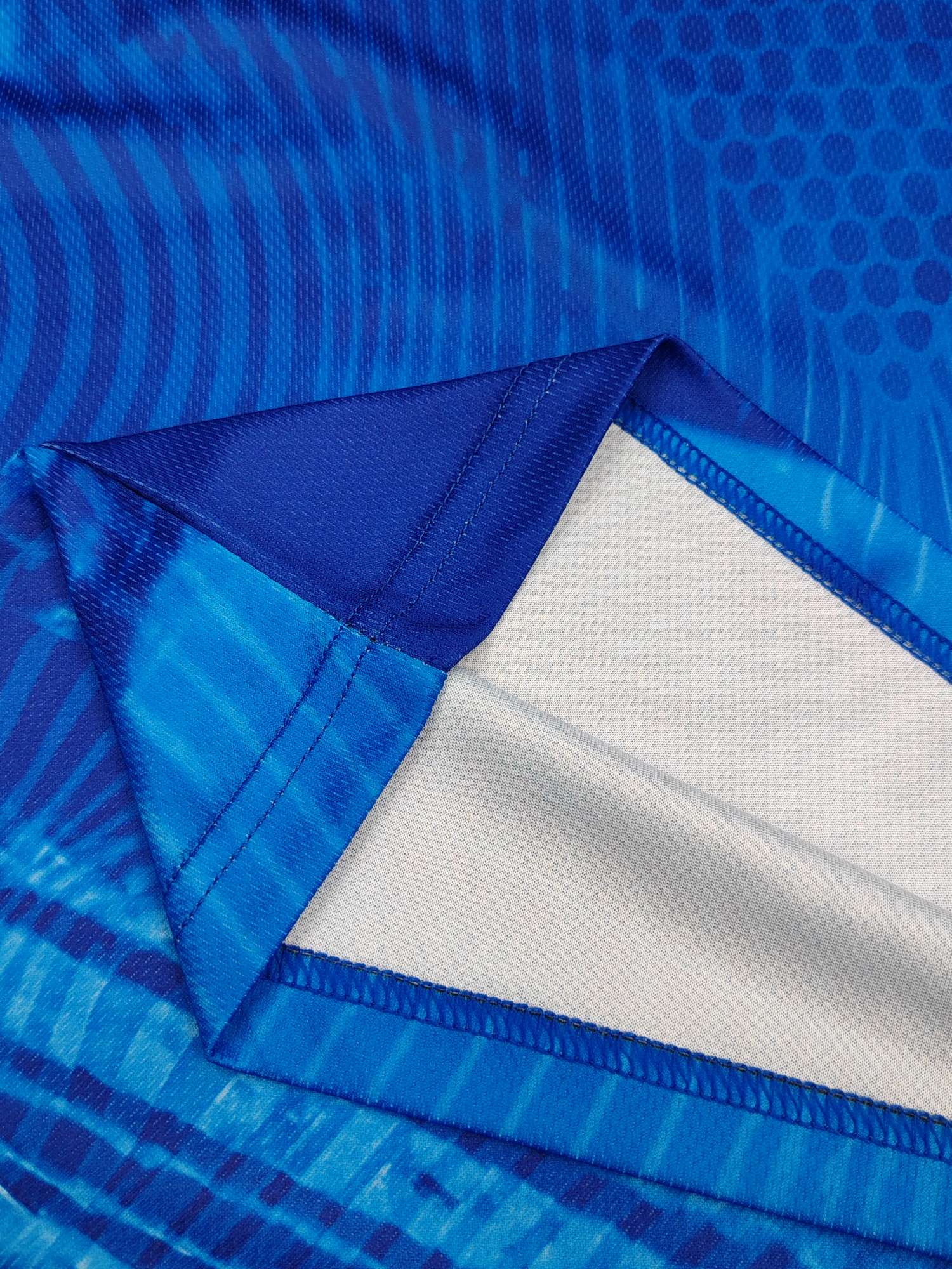 Cross-border sportswear, high-grade mesh breathable fabric, full-body printed sportswear, breathable and sweat-absorbing professional sports outdoor training sportswear, high-elasticity breathable and comfortable sportswear customization FG1612-2 detail image 18