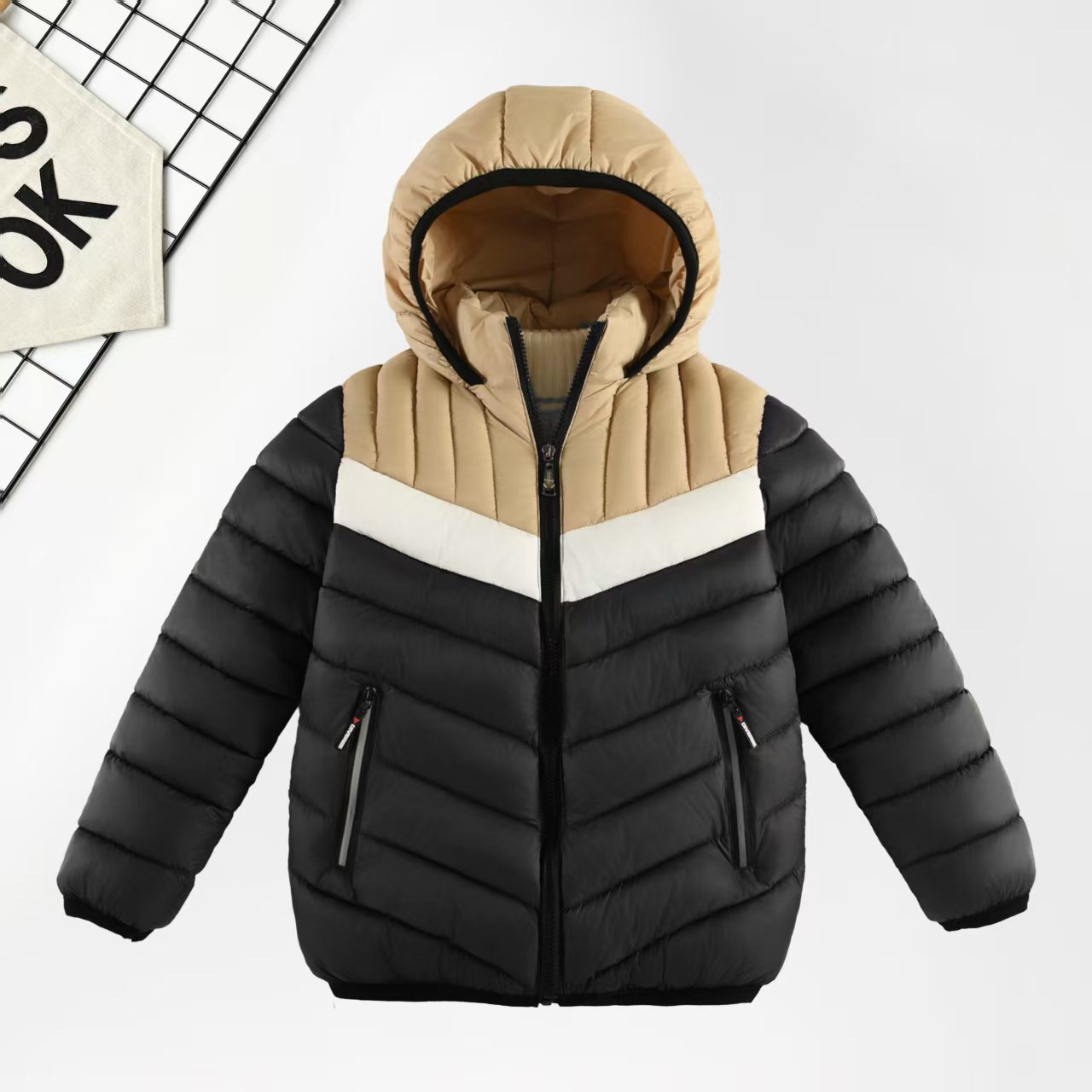 2025新款小童男90-130码段男童外套产品图