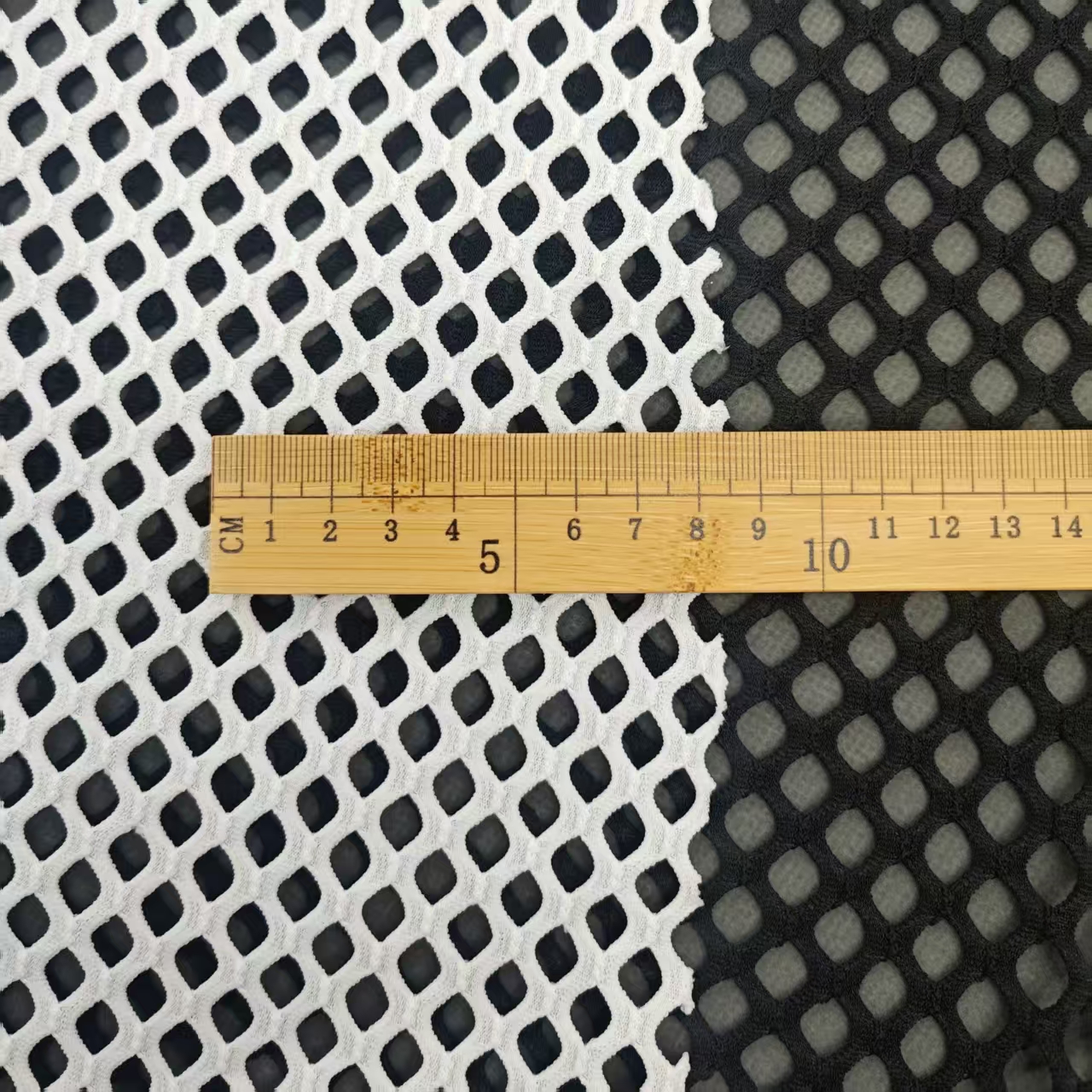 Polyester and ammonia 012 diamond-shaped mesh fabric, perforated fabric, elastic mesh fabric, hollowed-out silk stockings, fish net fabric, perforated fabric, four-sided elastic fabric, sun-protective clothing accessory material