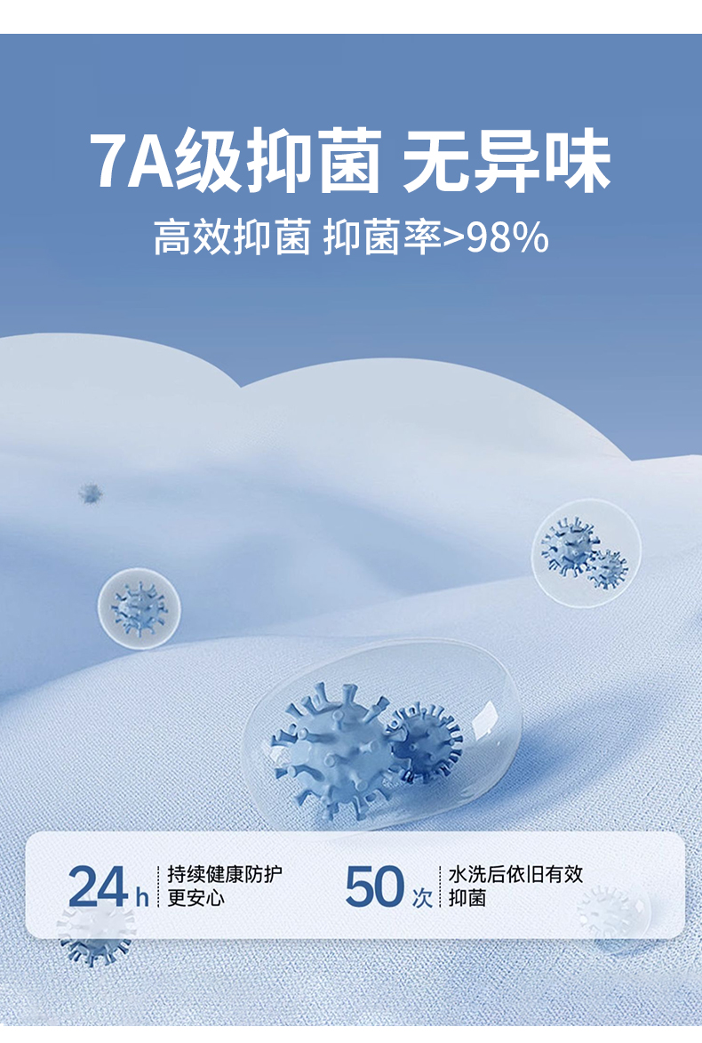 恩爱德防晒口罩女黑胶帽檐一体脸基尼7A抗菌玻尿酸夏季防晒面罩详情8