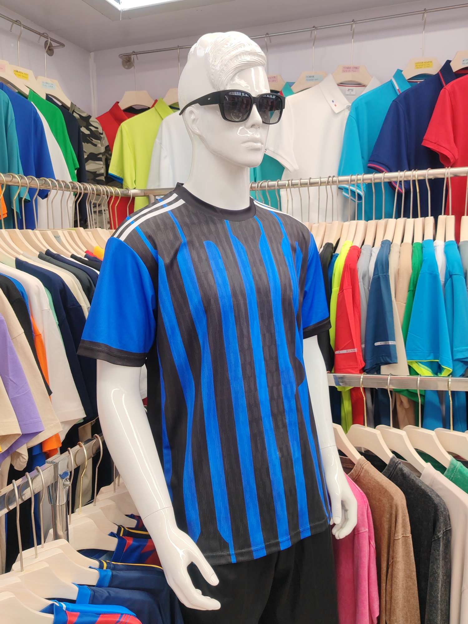 Cross-border sportswear, high-grade mesh breathable fabric, full-body printed sportswear, breathable and sweat-absorbing professional sports outdoor training sportswear, high-elasticity breathable and comfortable sportswear customization FG1612-5 details Picture