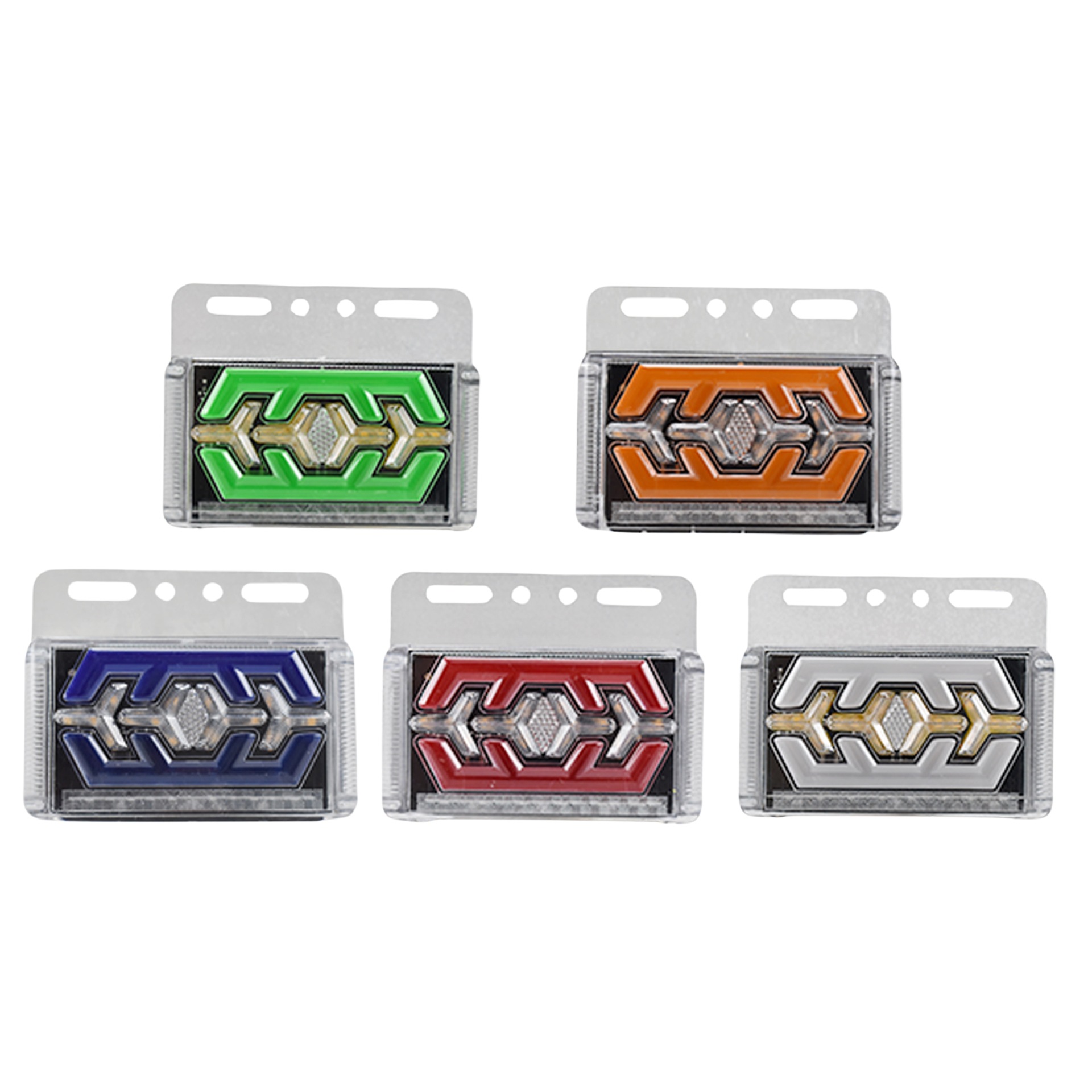 24v ultra-bright ground waterproof 12Vled width indicator tire strong side light semi-hanging car waist light full figure