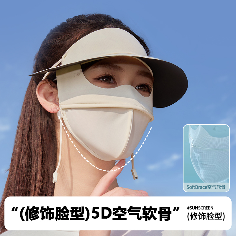 冰丝口罩/防晒口罩/防晒面罩ufp/口罩/医疗口罩产品图