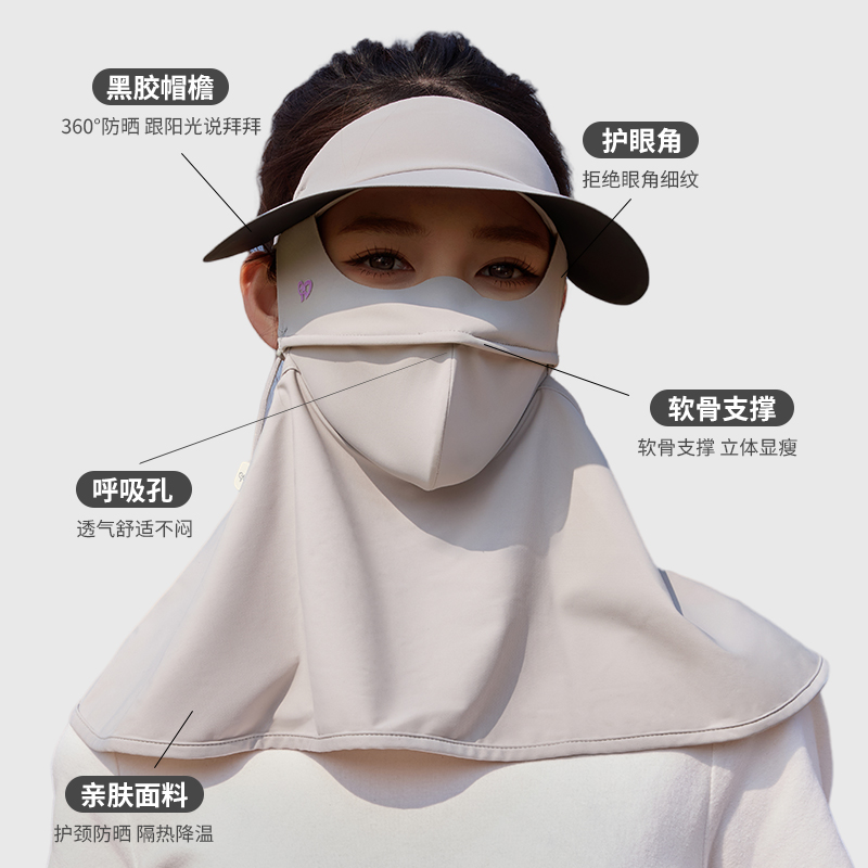 防护面罩实物图
