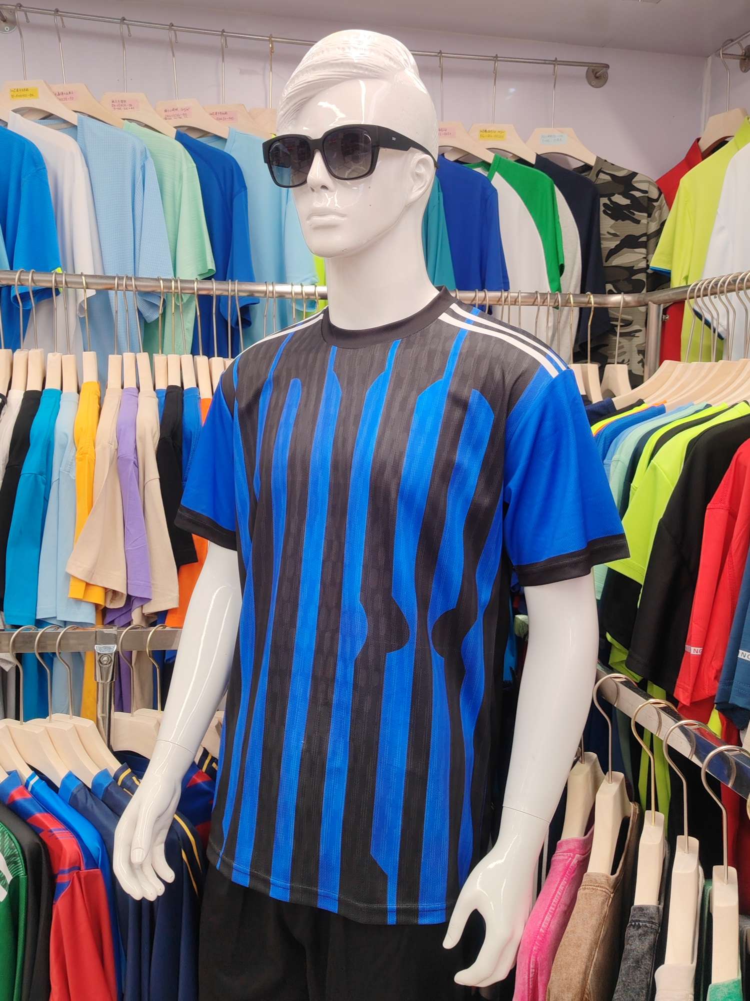 Cross-border sportswear, high-grade mesh breathable fabric, full-body printed sportswear, breathable and sweat-absorbing professional sports outdoor training sportswear, high-elasticity breathable and comfortable sportswear customization FG1612-5 Specification image