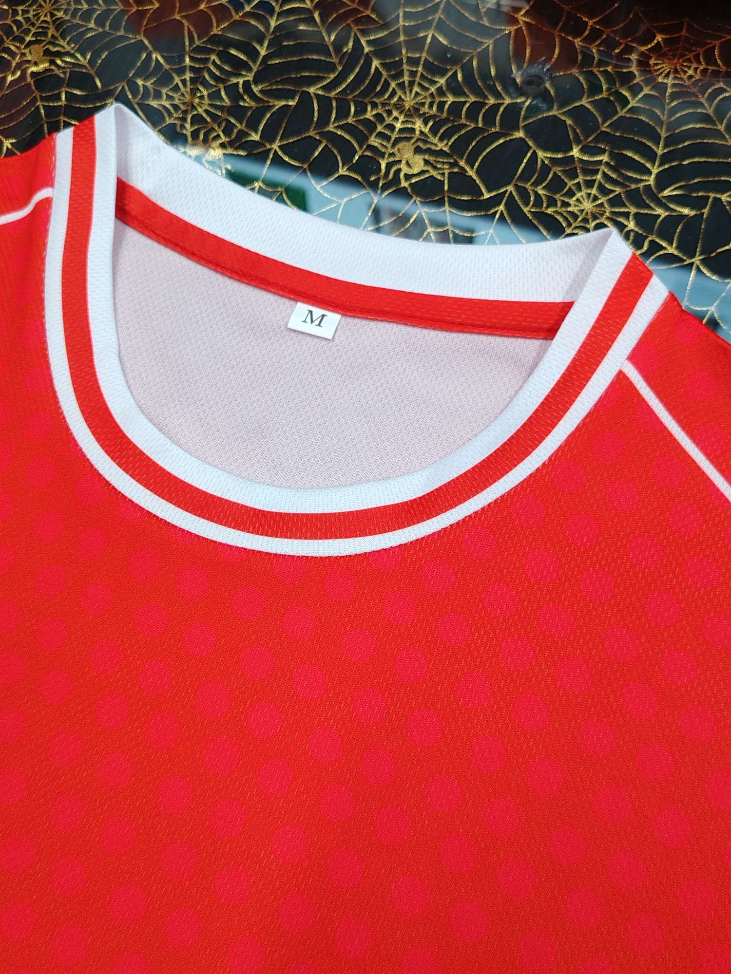 Cross-border sportswear, high-grade mesh breathable fabric, full-body printed sportswear, breathable and sweat-absorbing professional sports outdoor training sportswear, high-elasticity breathable and comfortable sportswear customization FG1612-4 detail image 11