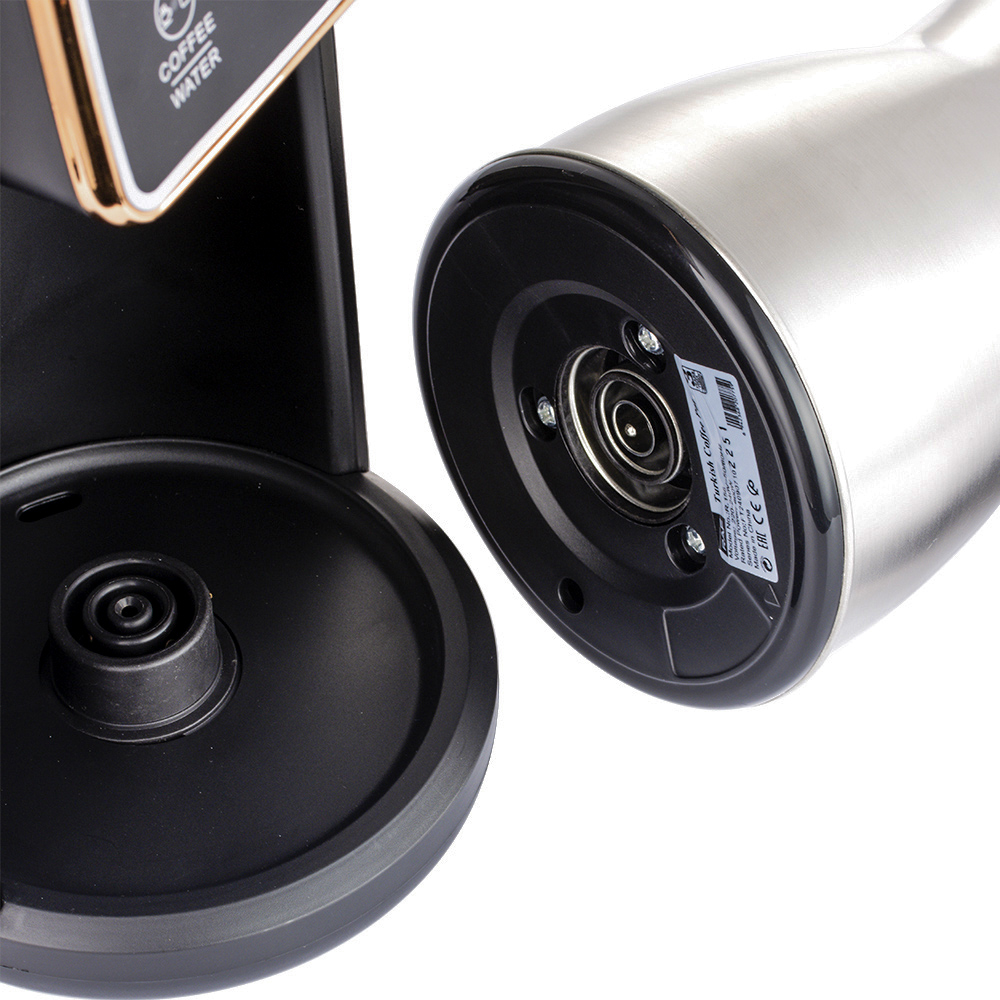 RAF European standard cross-border Turkish coffee pot, stainless steel hot water kettle, visible coffee maker, tea maker and milk heater pic 9