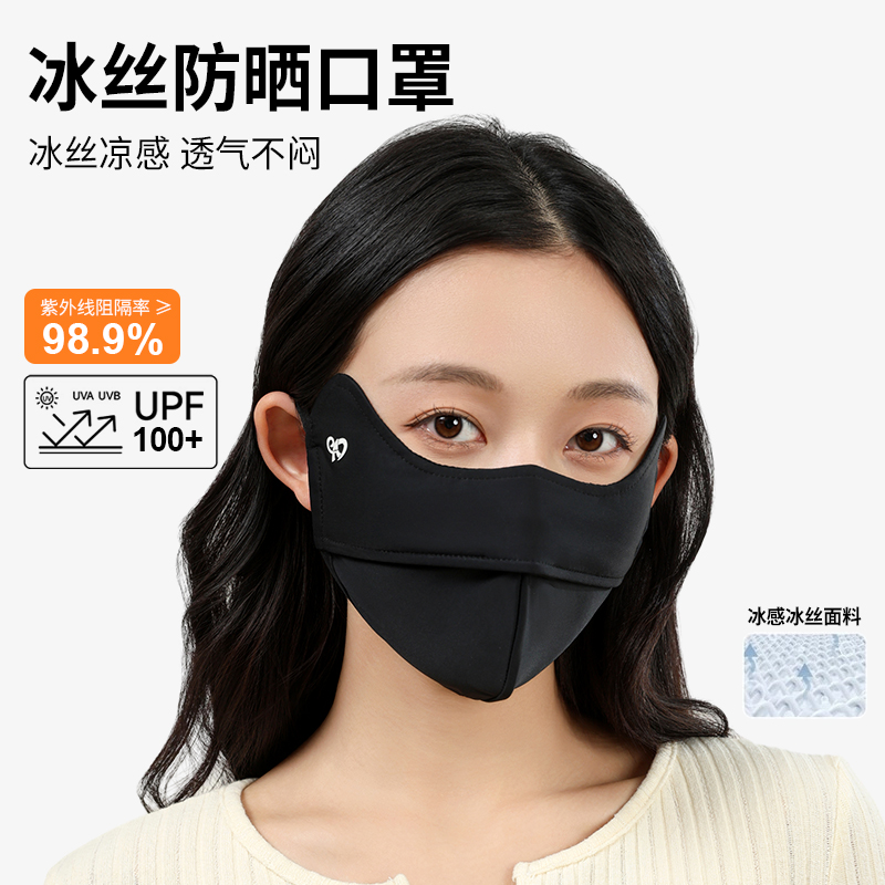 冰丝口罩/防晒口罩/防晒面罩ufp/口罩/医疗口罩产品图