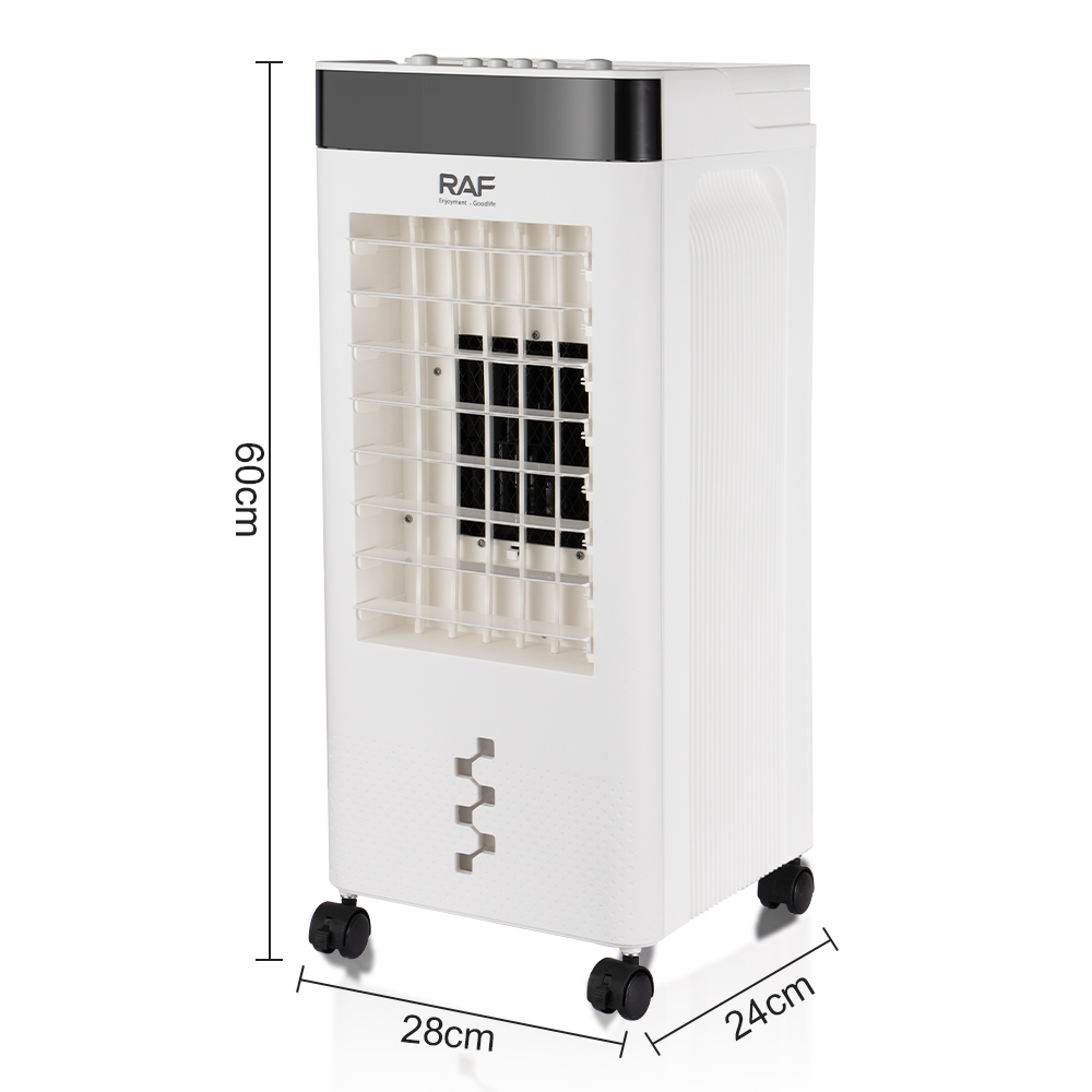 RAF European standard air cooler, super strong wind and electric fan, mobile small household bedroom cold air blower, water and ice filling Specification drawing