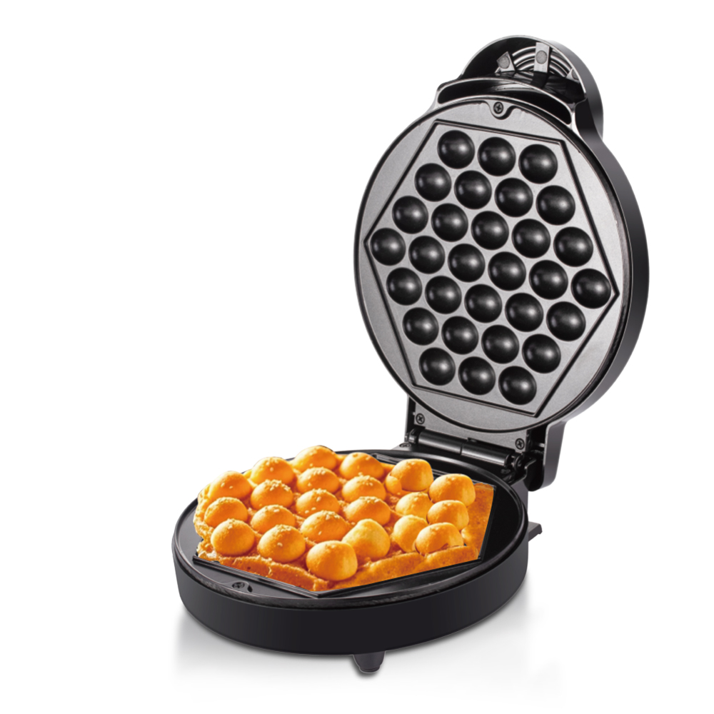 RAF European standard cross-border new egg waffle machine and household fish ball machine, double-sided heating, non-stick coating, easy to clean Item Picture