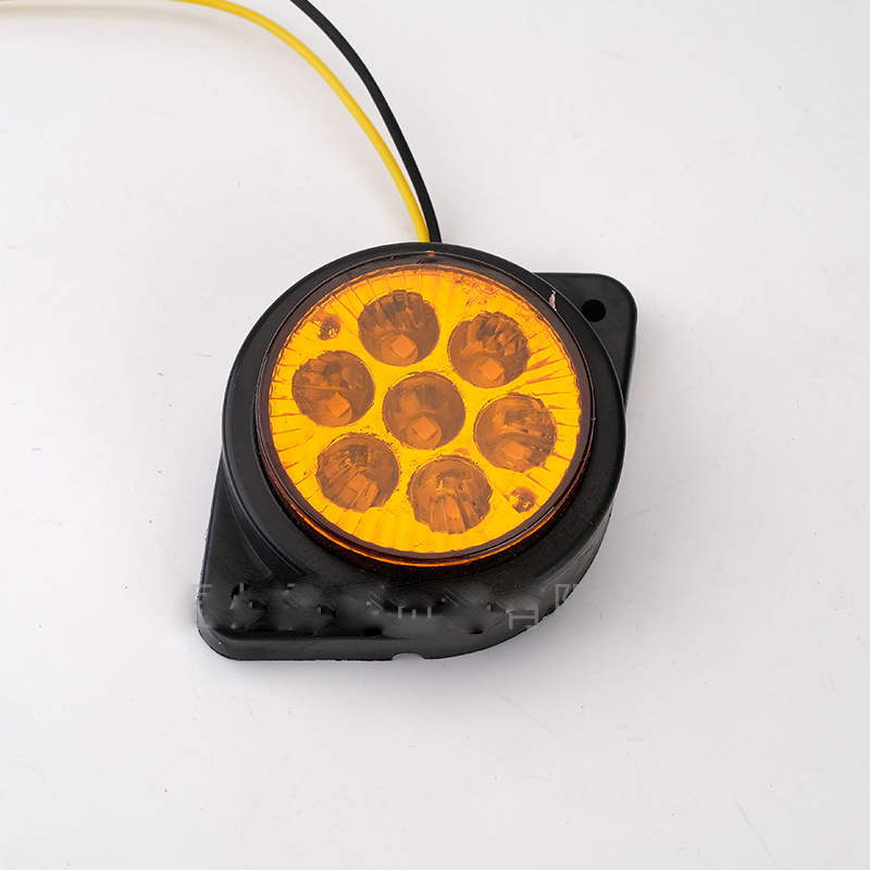 Truck side lights, truck side lights, width indicator lights, side lights, LED lights, ship signal lights, vehicle lights, cross-border Item Picture