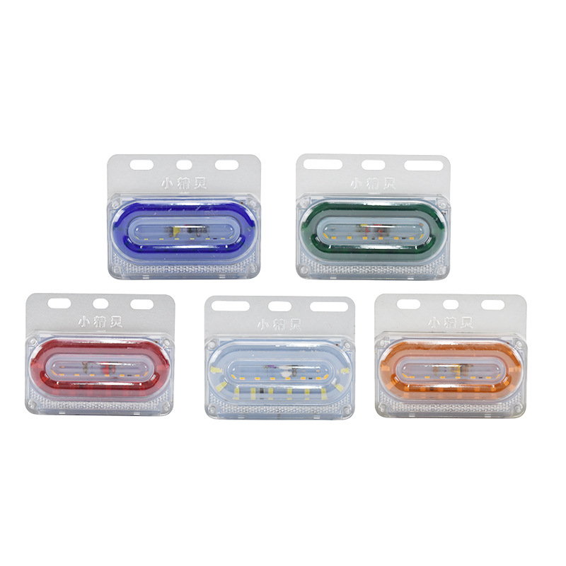 General-purpose side lights for trucks, 24v ultra-bright ground waterproof Vled indication width tire strong side lights, semi-hanging car waist lights Application Scenario