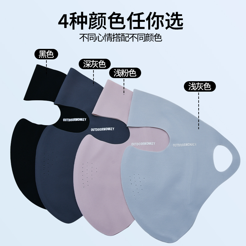 防护面罩实物图