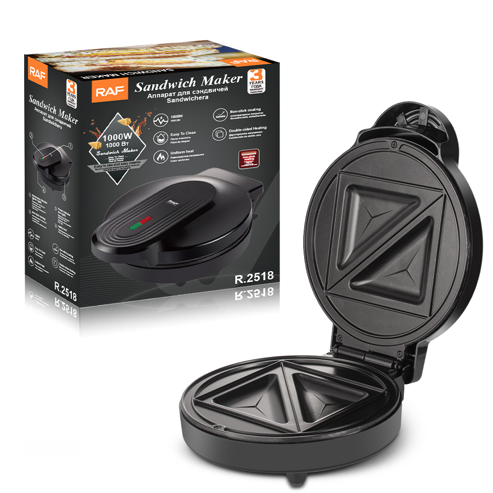 RAF European standard cross-border household waffle machine, new thin pancake machine, pancake machine, non-stick coating, uniform heating on both sides pic 4