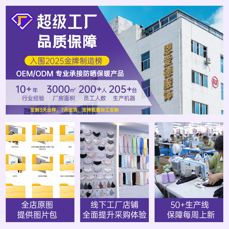 冰丝口罩/防晒口罩/防晒面罩ufp/口罩/医疗口罩白底实物图