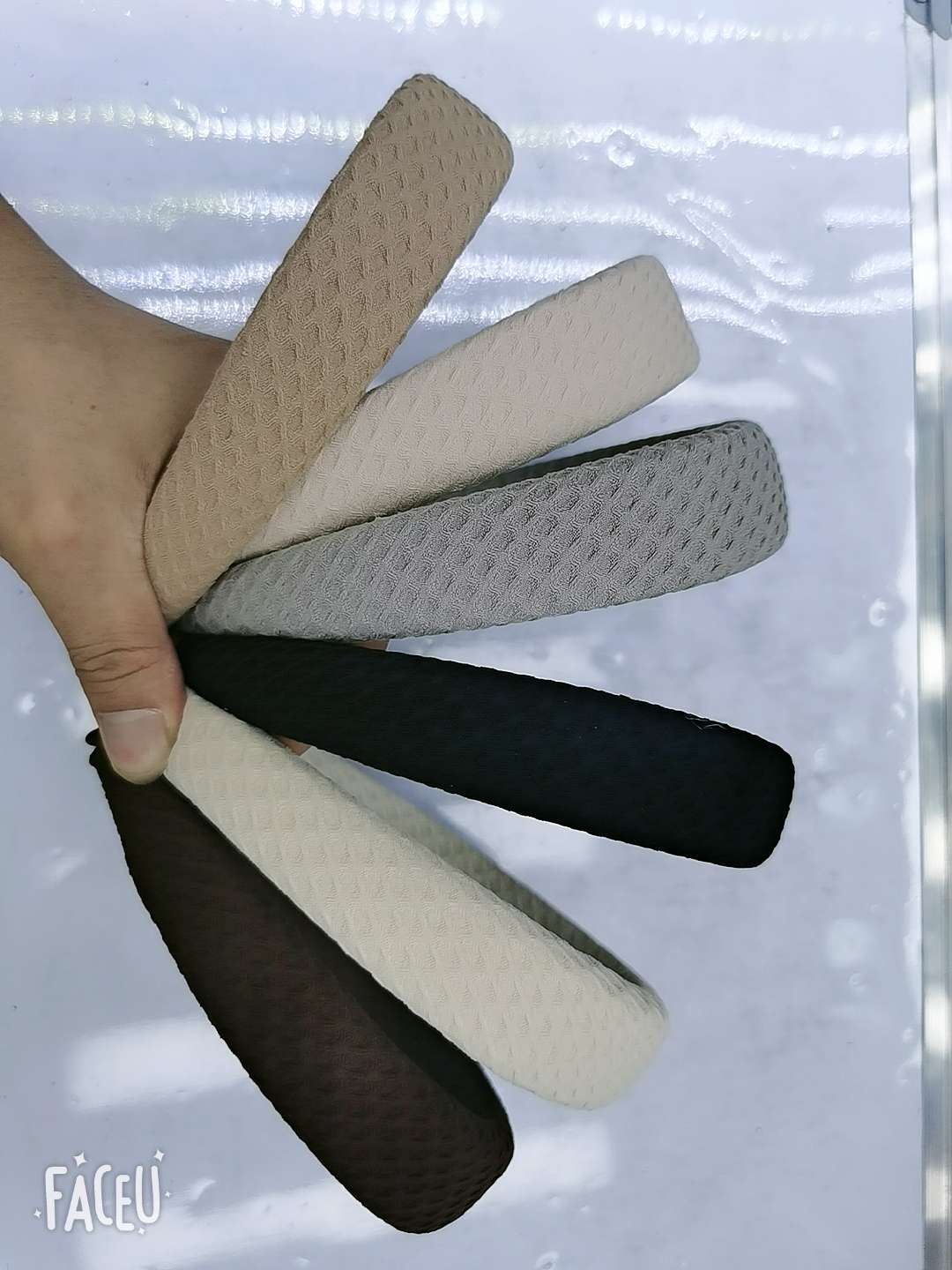 韩版女士拼接珍珠头箍 发箍发卡一体设计 毛发箍儿童适用 头饰饰品时尚优雅