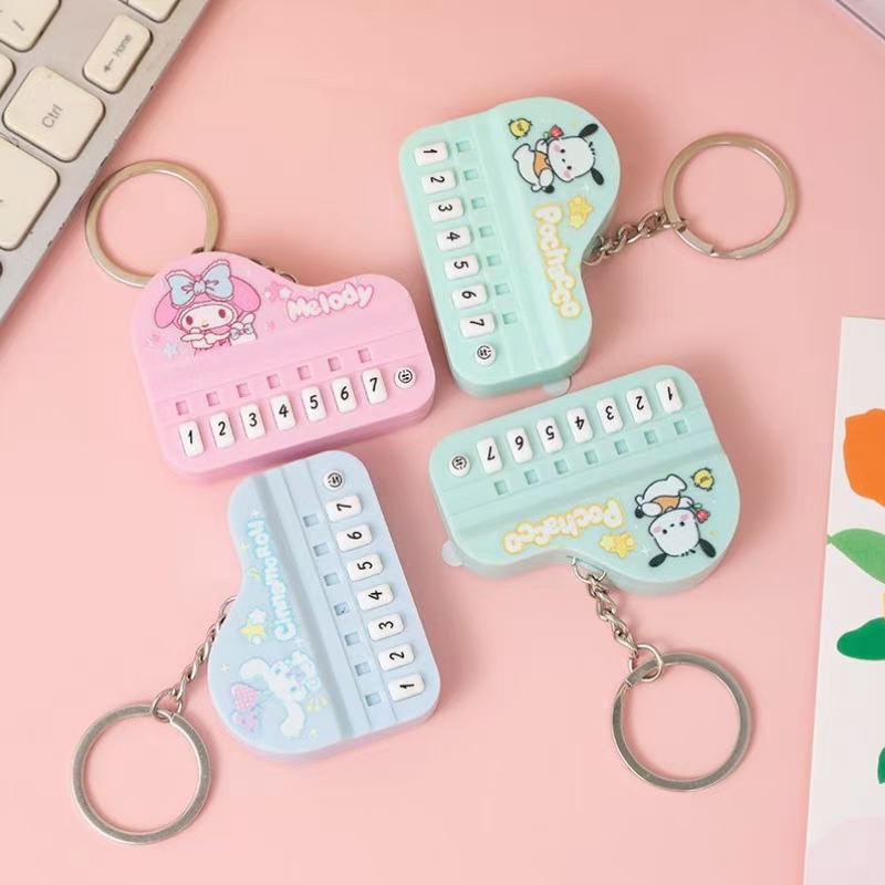 拉布布娃娃硅胶钥匙扣2024新款可爱工艺品礼品 钥匙配饰亚克力钥匙扣女款创意配饰