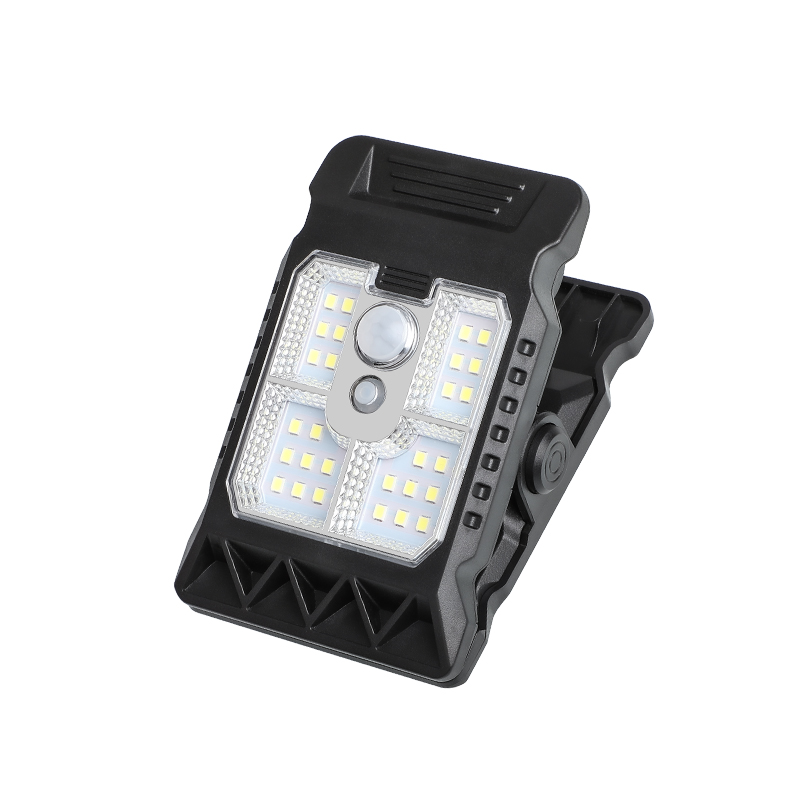 Intelligent sensor solar wall lamps, solar clip lamps, outdoor courtyard lamps, garden lighting lamps, outdoor waterproof wall lamps, multi-functional work lamps, landscape lamps, home villa courtyard wall lamps Item Picture