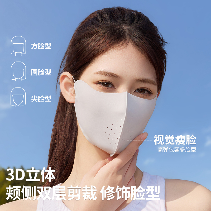 防护面罩实物图