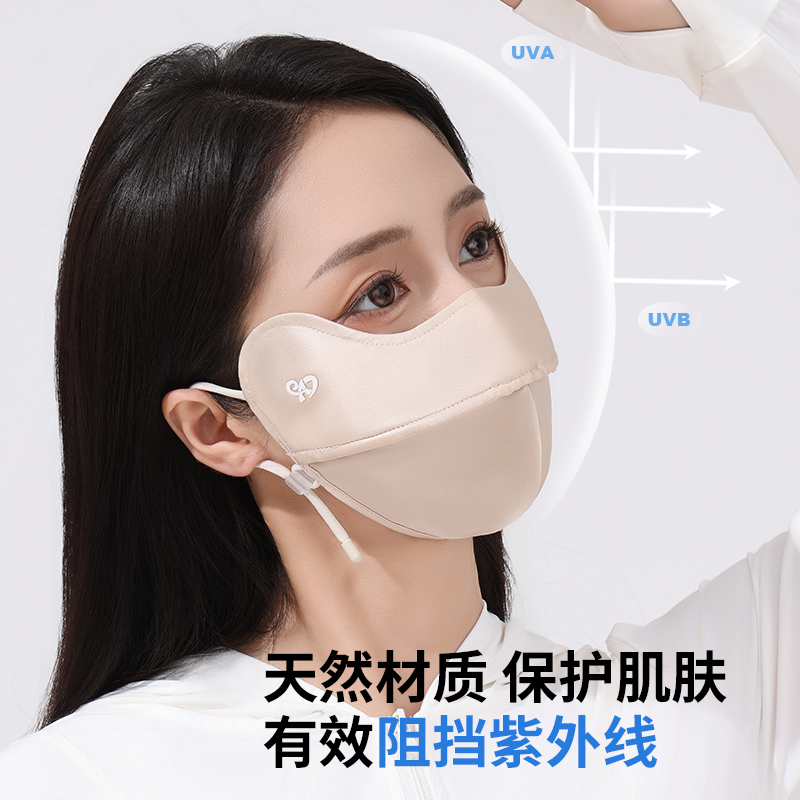 冰丝口罩/防晒口罩/防晒面罩ufp/口罩/医疗口罩细节图