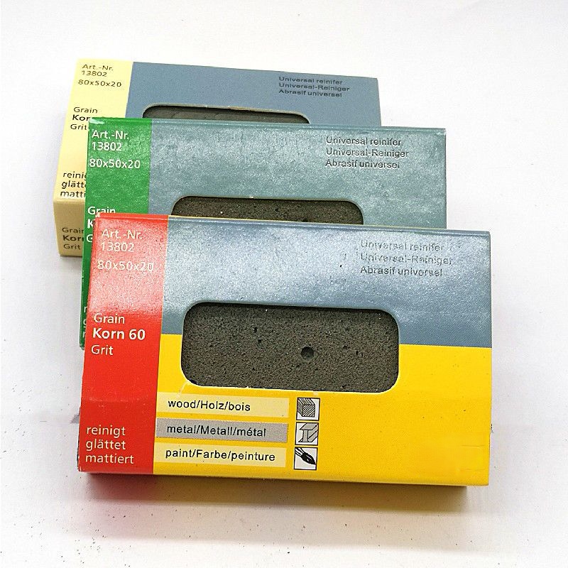 软油石 软磨刀石 金属不锈钢除锈 海绵砂块  手用磨块 软性油石 橡胶磨块80*50*20详情图7