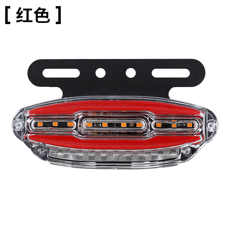 Factory direct sales of 24V general-purpose LED light guide flow side lights for trucks, truck side lights, and width indicator lights for trucks Application Scenario