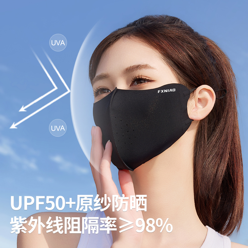 冰丝口罩/防晒口罩/防晒面罩ufp/口罩/医疗口罩产品图