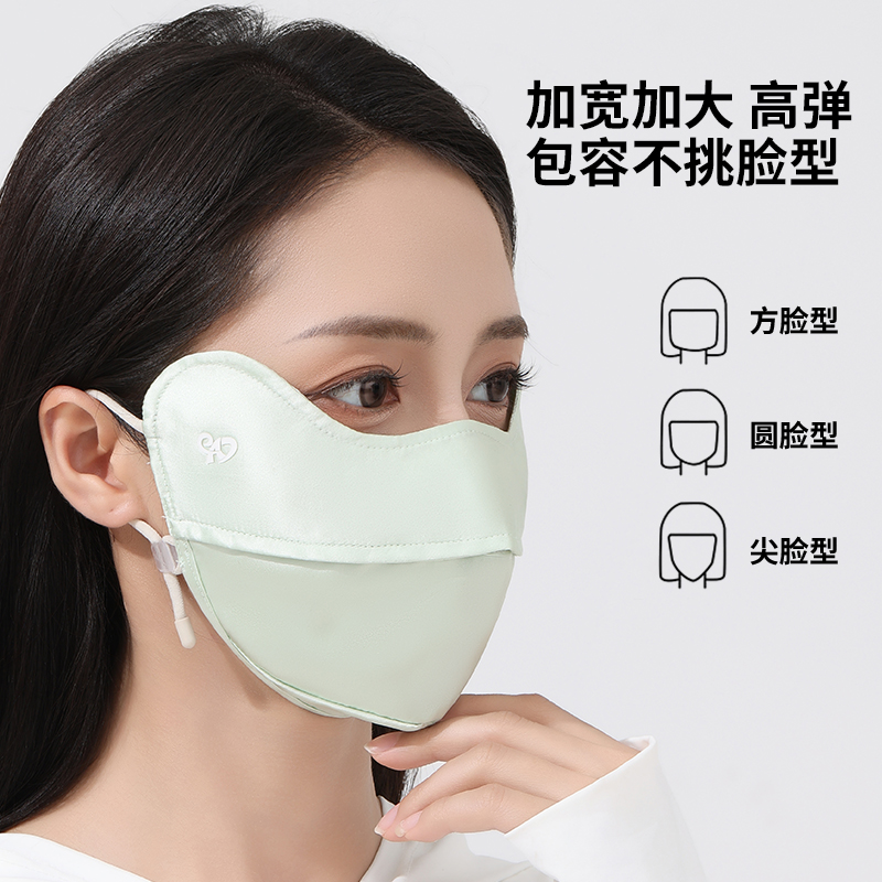 冰丝口罩/防晒口罩/防晒面罩ufp/口罩/医疗口罩产品图