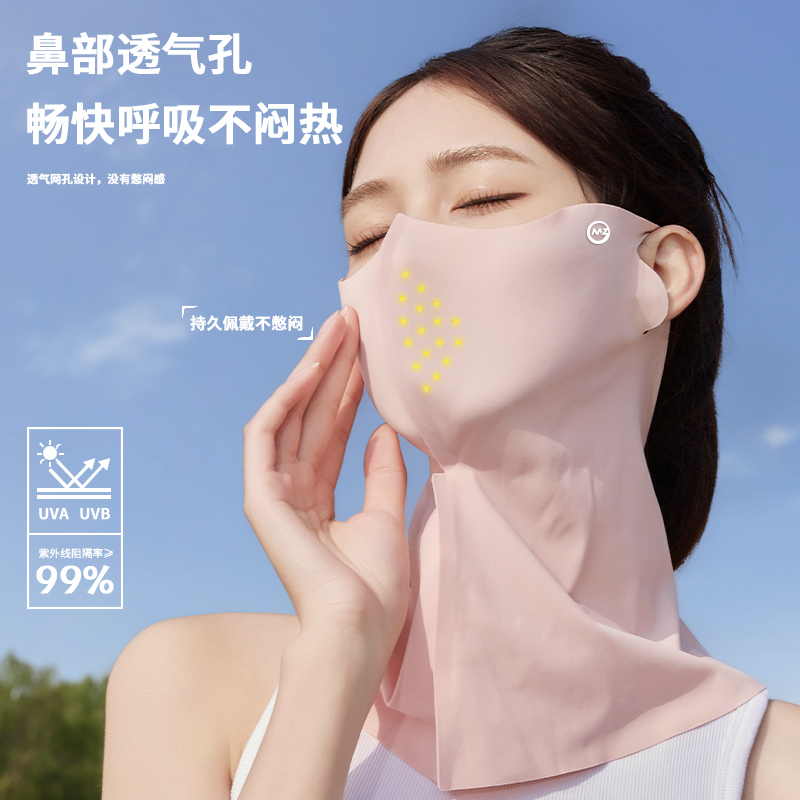 冰丝口罩/防晒口罩/防晒面罩ufp/口罩/医疗口罩细节图