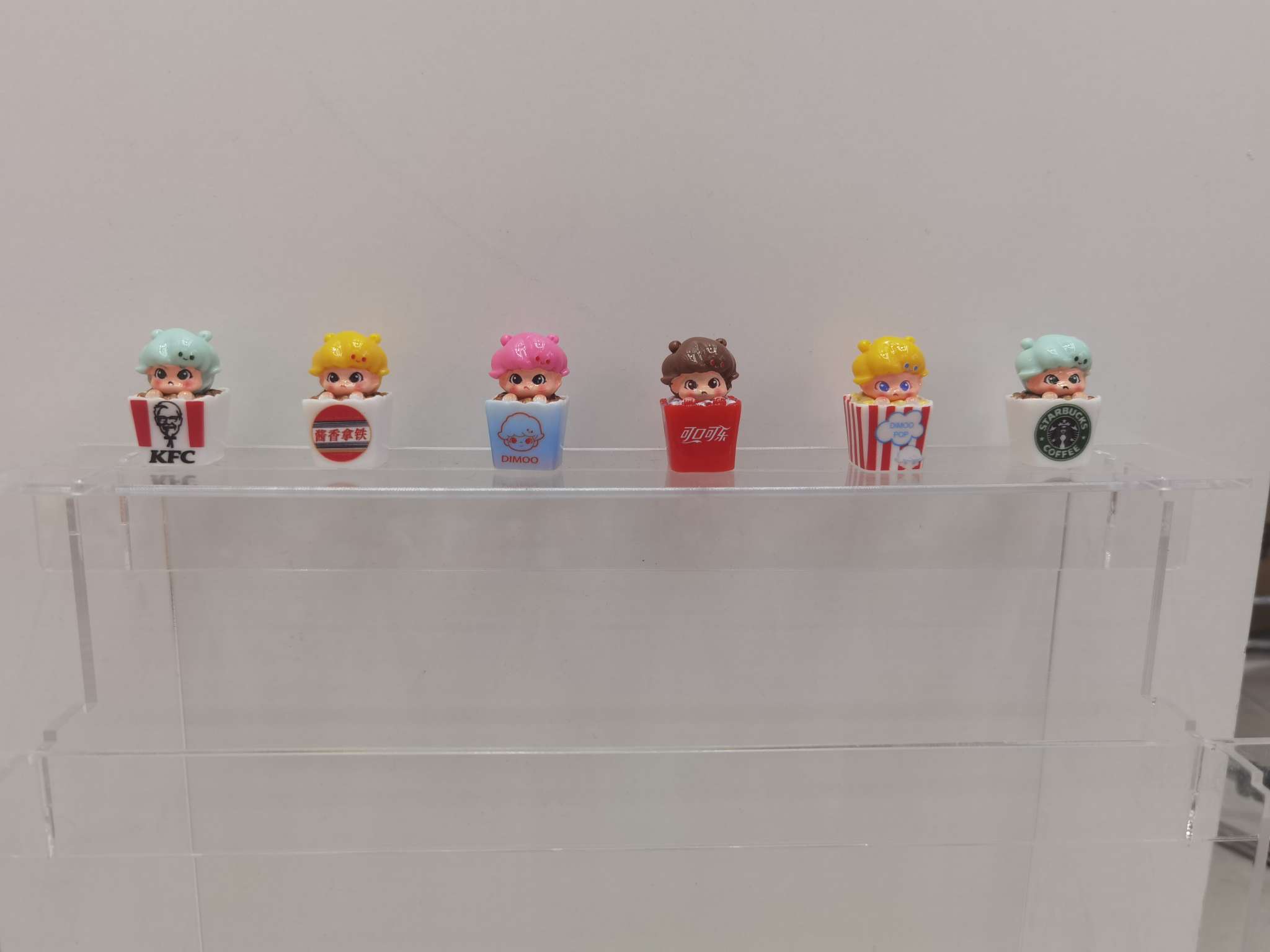 萌粒树脂工艺品食物冰箱贴 小摆件饰品 精致礼品树脂小摆件 创意家居装饰品可爱甜点模型树脂小摆件摆件萌粒饰品详情图1