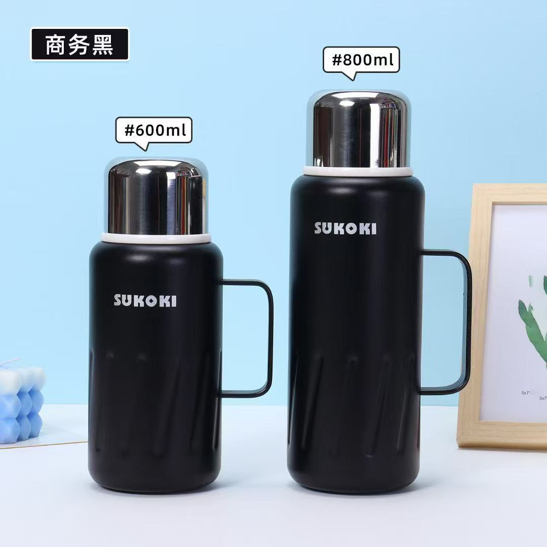 大容量便携式保温杯 水杯保温壶  便携式户外旅行保温水杯 高效隔热保温长效保温细节图