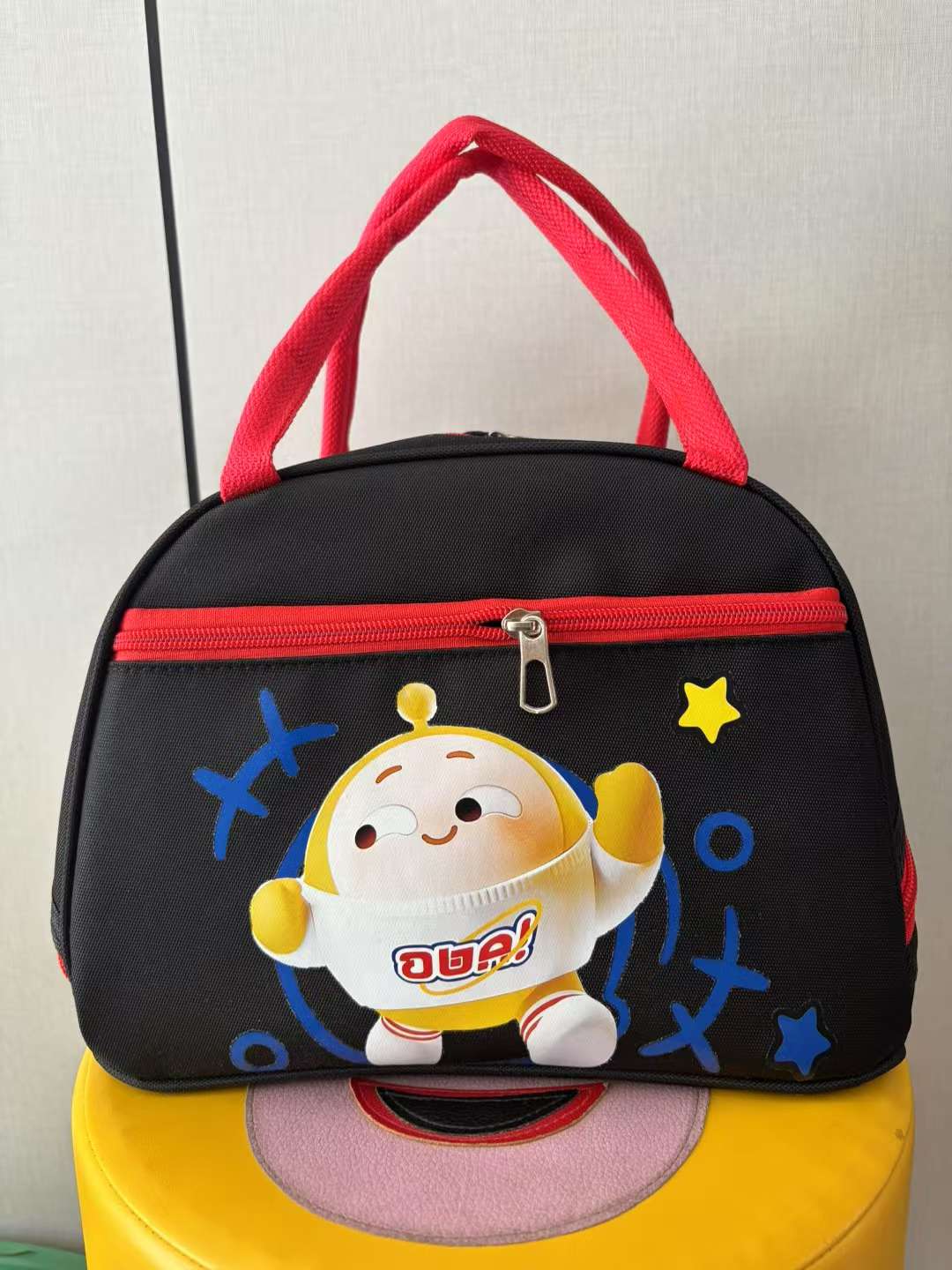 新款手提便当包卡通保温袋铝箔午餐包加厚保温饭盒袋学生便当袋 细节图