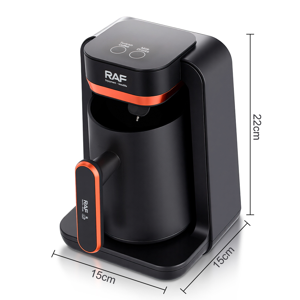 RAF European standard household heated coffee cup 280ml Turkish coffee pot Portable office coffee and tea brewer Item Picture