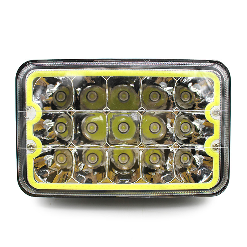 LED car and truck work lights, off-road vehicle universal light cup type with aperture spotlights, motorcycle ultra-bright headlights Item Picture