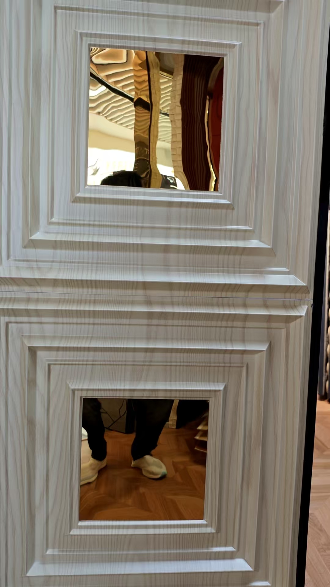 吸塑板定制爆款花色多样环保 E0 级吸塑板防水防潮耐磨无缝拼接全屋整装+细节图