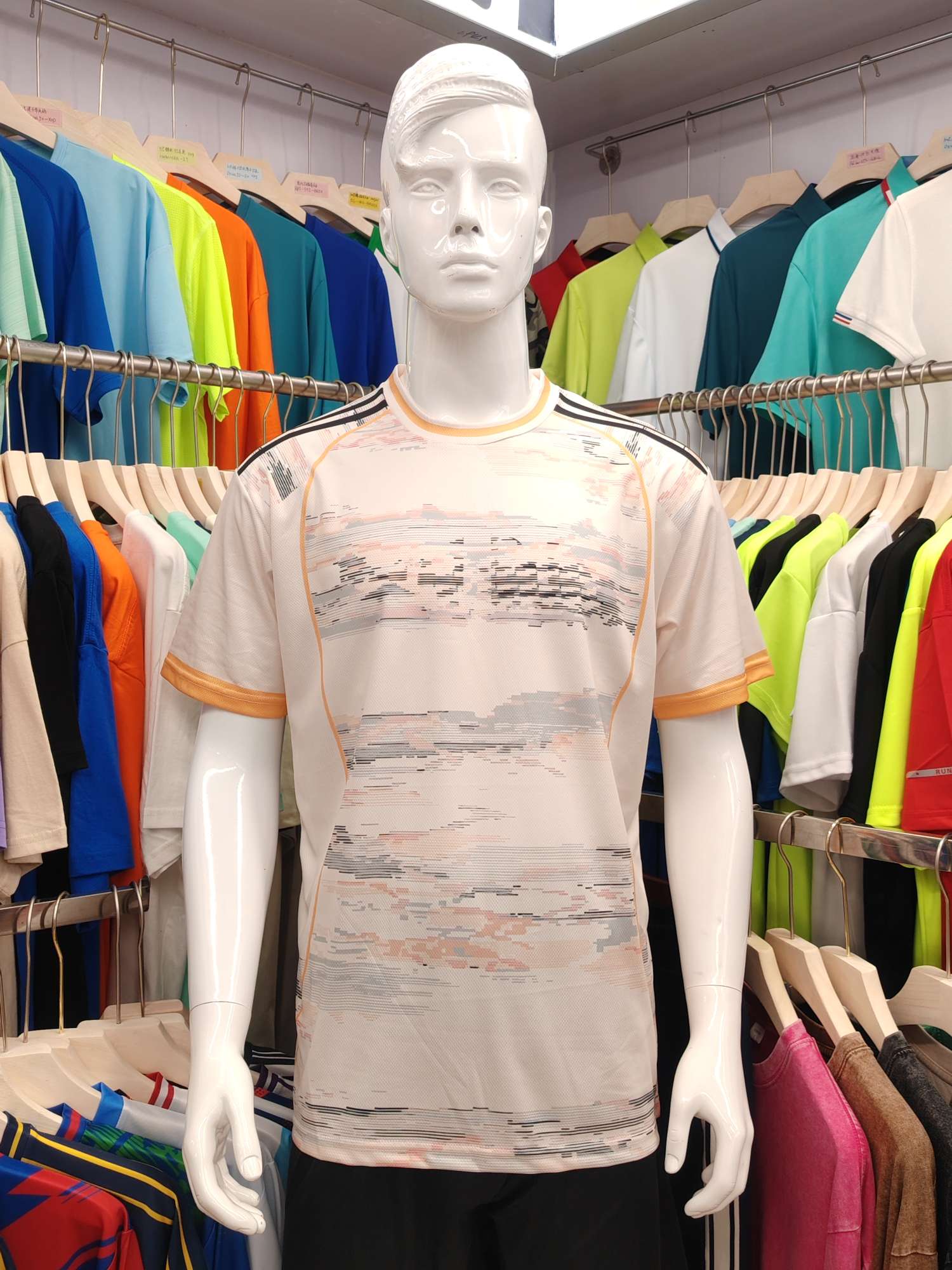 跨境球服高级网眼透气面料全身印运动服透气吸汗专业运动户外训练球服 高弹力透气舒适 球服定制FG1612-13产品图