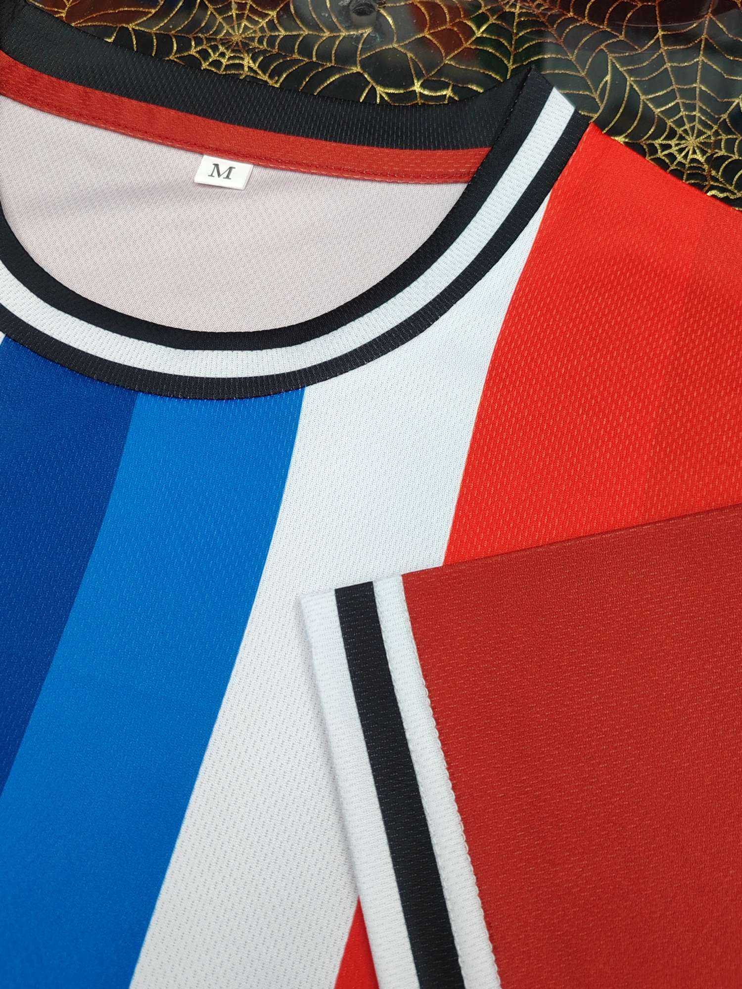 Cross-border sportswear, high-grade mesh breathable fabric, full-body printed sportswear, breathable and sweat-absorbing professional sports outdoor training sportswear, high-elasticity breathable and comfortable sportswear customization FG1612-11 detail image 12