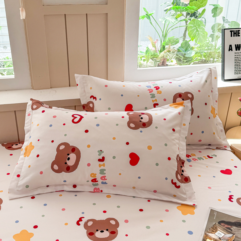 Single-layer bed hat, new cross-border cartoon cute bed hat print, Class a source factory clearance sale, single piece Specification image