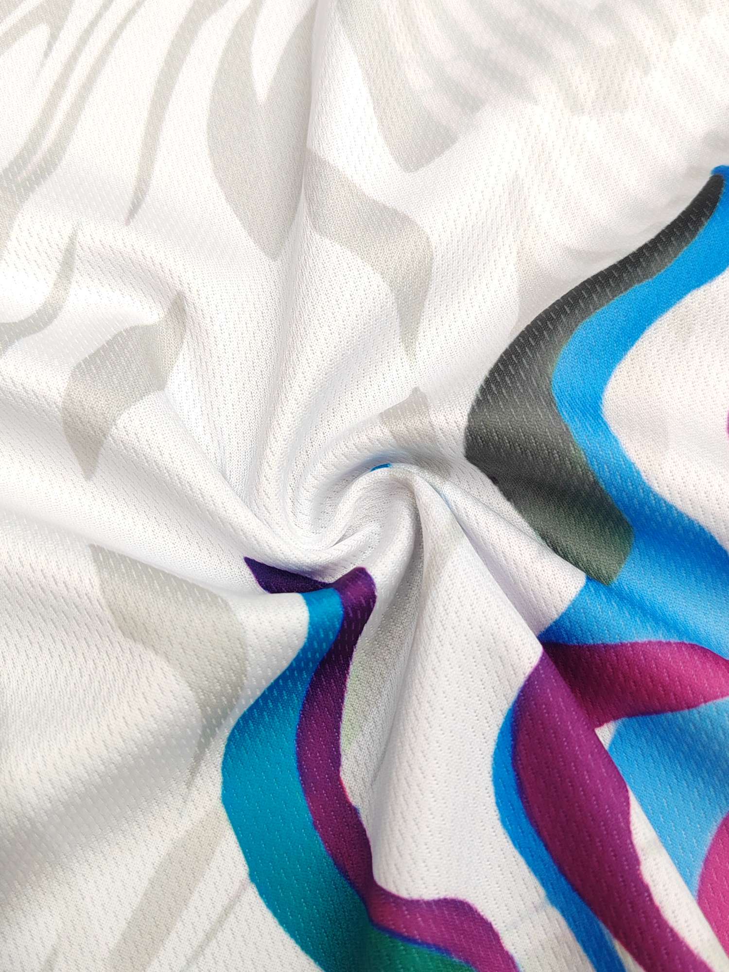 Cross-border sportswear, high-grade mesh breathable fabric, full-body printed sportswear, breathable and sweat-absorbing professional sports outdoor training sportswear, high-elasticity breathable and comfortable sportswear customization FG1612-9 detail image 13