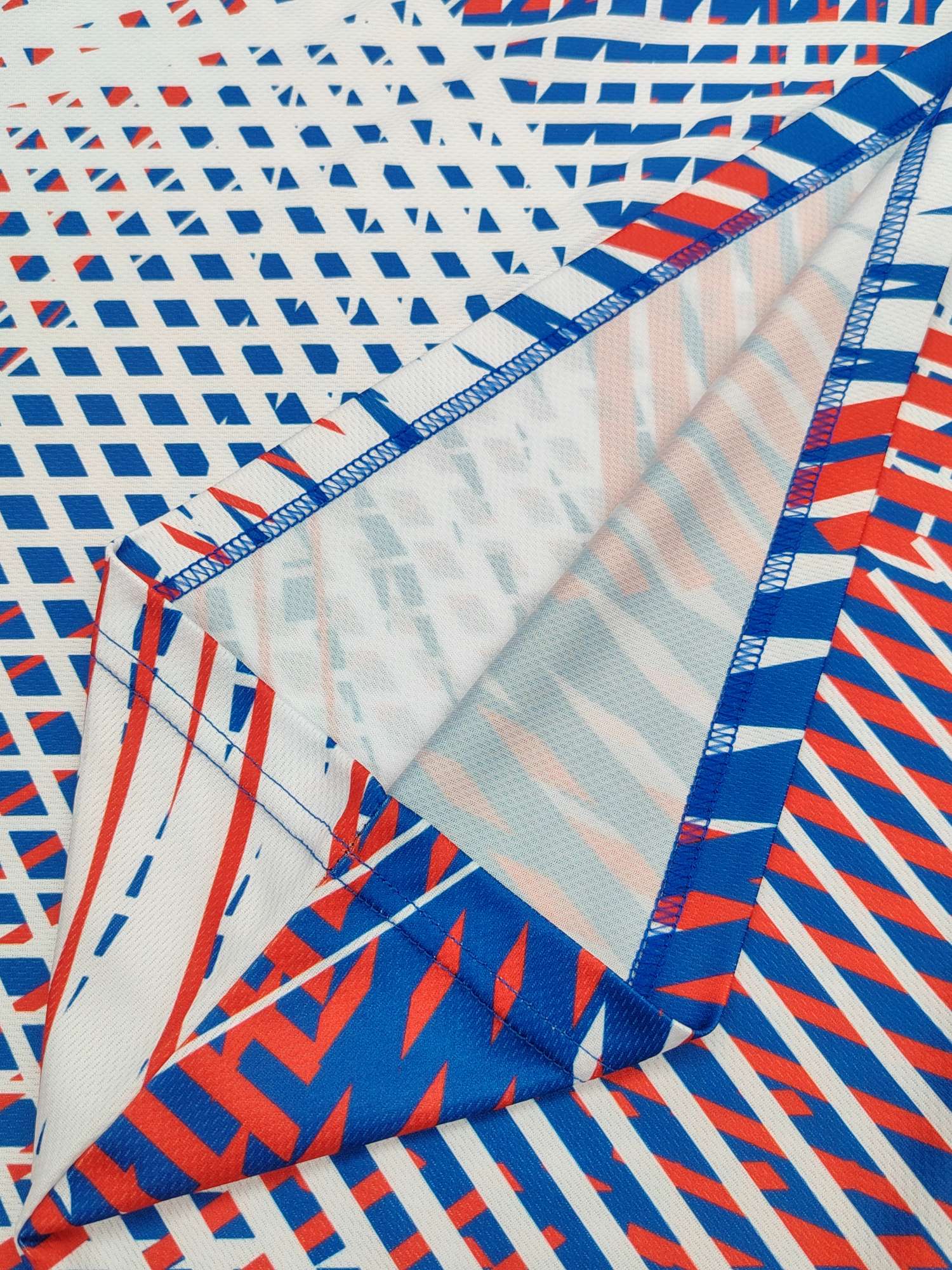 Cross-border sportswear, high-grade mesh breathable fabric, full-body printed sportswear, breathable and sweat-absorbing professional sports outdoor training sportswear, high-elasticity breathable and comfortable sportswear customization FG1612-7 detail image 16