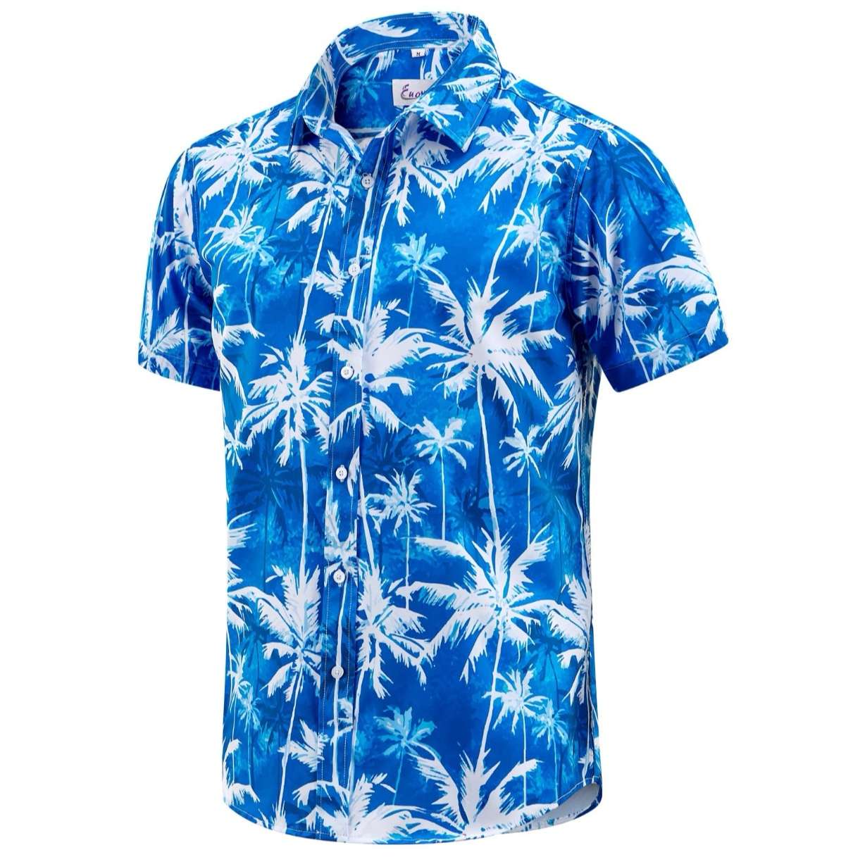 男士衬衫专卖 男装白衬衫男短袖职业装   男式老年人衬衫舒适透气衬衣男款七分袖白底实物图