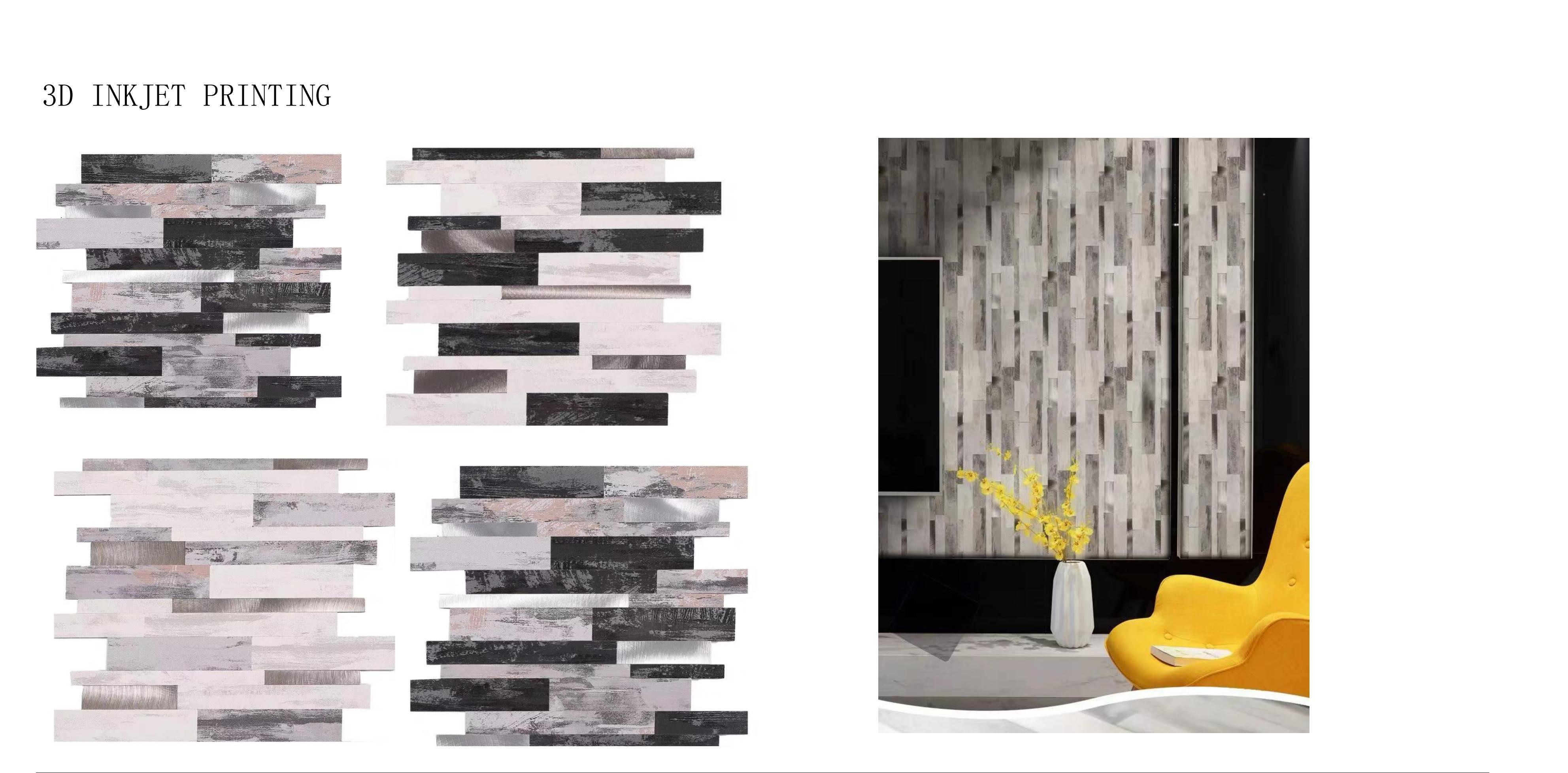 金属铝塑板自粘墙贴卫生间收银台包柱KTV客厅电视背景马赛克背胶