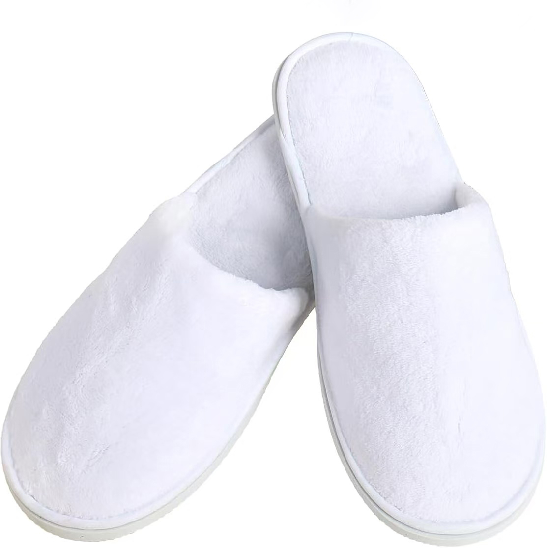 星级酒店一次性拖鞋民宿美容院待客拖鞋家居防尘珊瑚绒高档膈音男女拖鞋