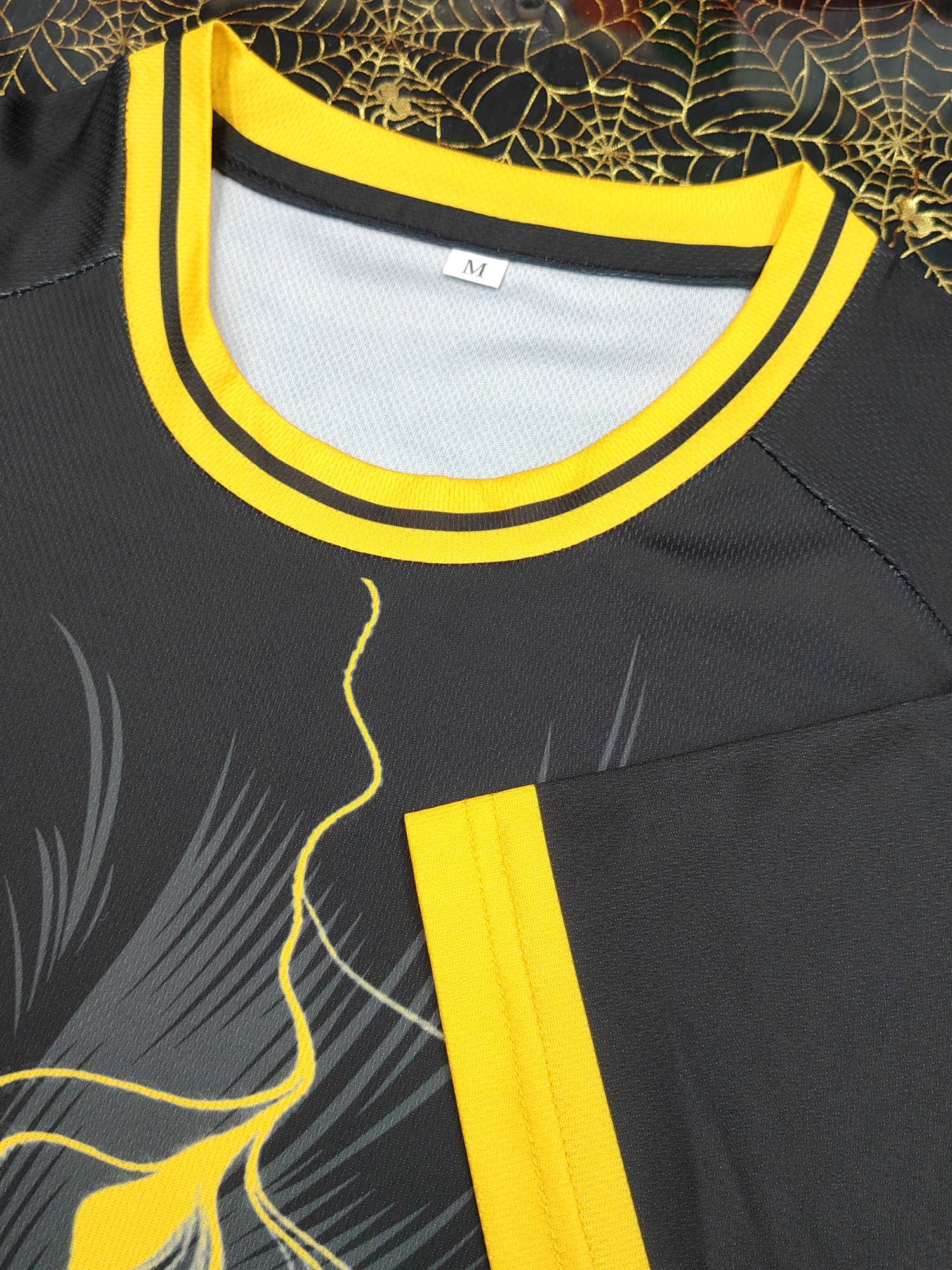 Cross-border sportswear, high-grade mesh breathable fabric, full-body printed sportswear, breathable and sweat-absorbing professional sports outdoor training sportswear, high-elasticity breathable and comfortable sportswear customization FG1612-10 detail image 12