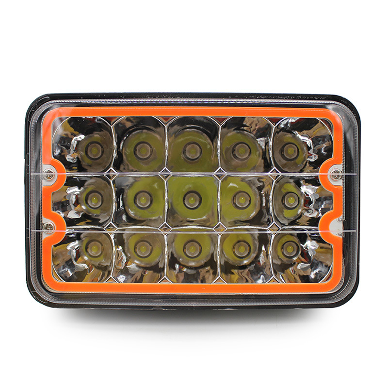 LED car and truck work lights, off-road vehicle universal light cup type with aperture spotlights, motorcycle ultra-bright headlights Application Scenario