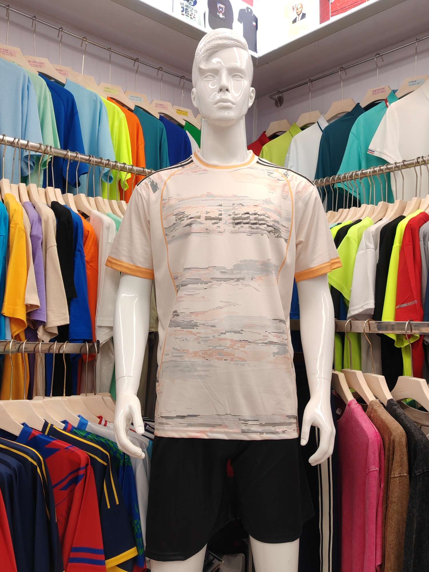 跨境球服高级网眼透气面料全身印运动服透气吸汗专业运动户外训练球服 高弹力透气舒适 球服定制FG1612-13详情图1