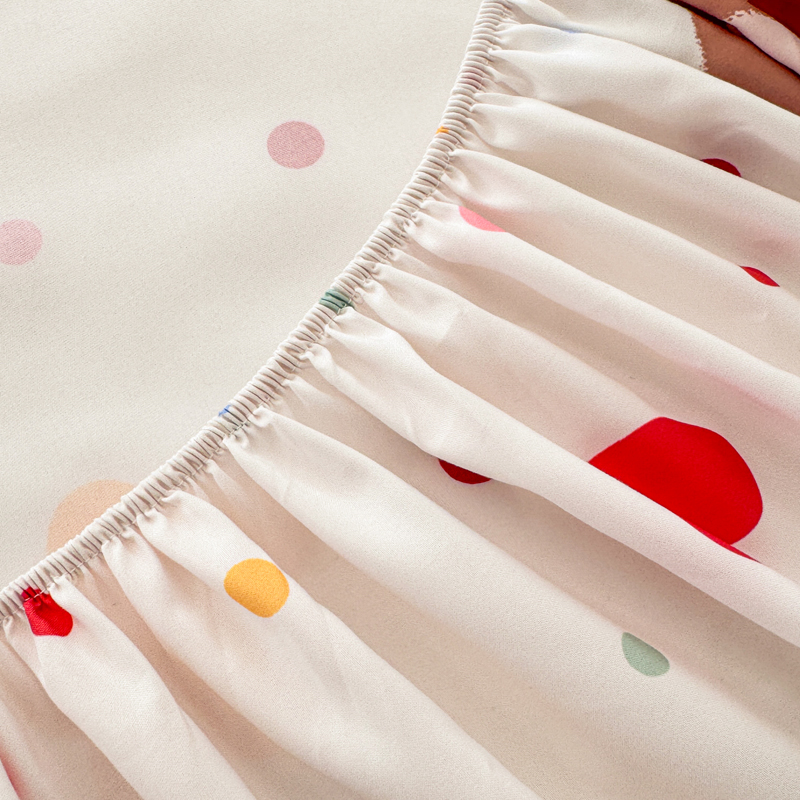 床笠单层床笠新款跨境卡通可爱床笠印花a类源头工厂清仓处理单件 