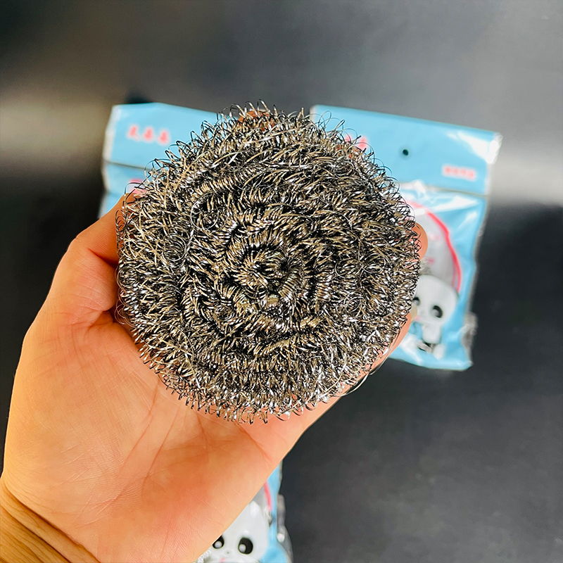 【 Zone 2-6 】【 Small Size 】 Single steel wool ball 600 yuan per box, 1 yuan cleaning ball, stainless steel wire ball, daily necessities wholesale, kitchen rust-free cleaning ball, street stall supply wholesale Item Picture