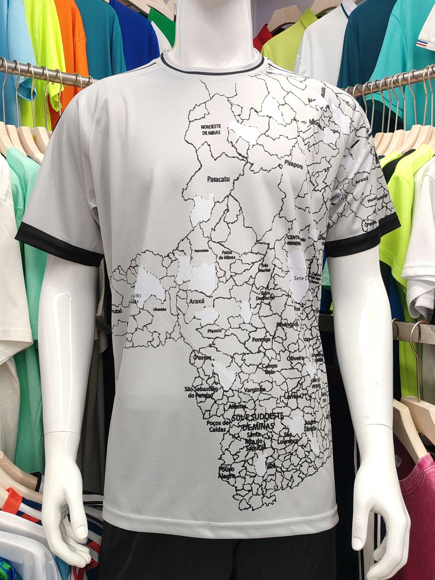 Cross-border sportswear, high-grade mesh breathable fabric, full-body printed sportswear, breathable and sweat-absorbing professional sports outdoor training sportswear, high-elasticity breathable and comfortable sportswear customization FG1612-12 detail image 3