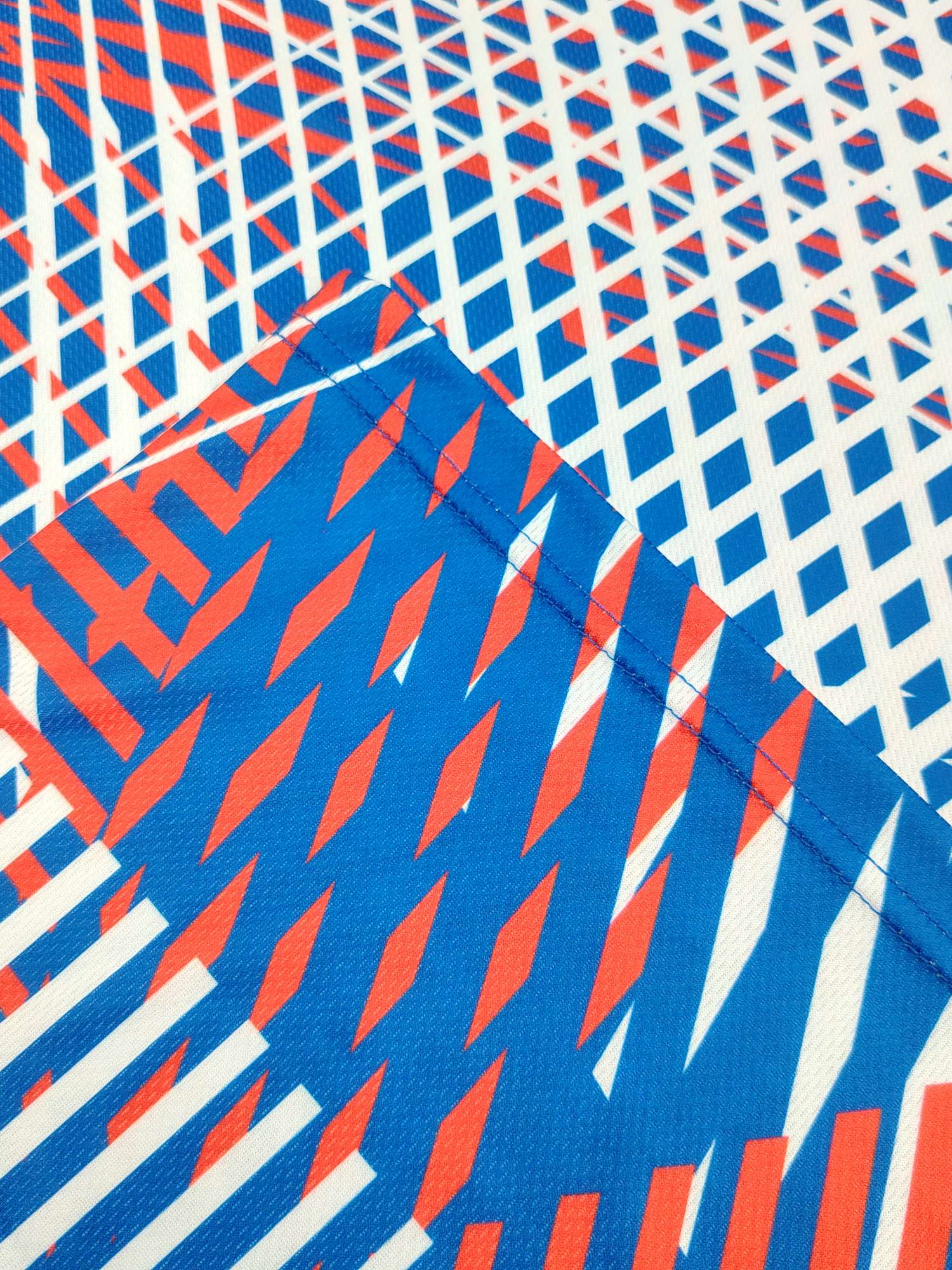 Cross-border sportswear, high-grade mesh breathable fabric, full-body printed sportswear, breathable and sweat-absorbing professional sports outdoor training sportswear, high-elasticity breathable and comfortable sportswear customization FG1612-7 detail image 12